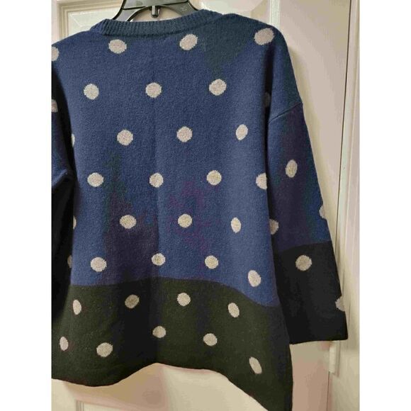 Madewell Merino Wool Polka Dot Sweater S - Picture 5 of 8